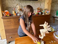"Made in wood": Kinderworkshop in Forte Corbin - Treschè Conca, Mittwoch, 29. juli 2026