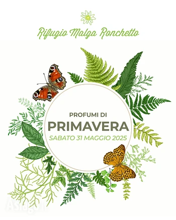 Profumi di primavera cena al Rifugio Malga Ronchetto