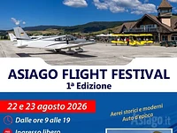 Asiago Flight Festival all’Aeroporto Romeo Sartori - Asiago, sabato 22 e domenica 23 agosto 2026