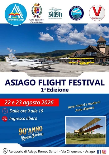 Asiago Flight Festival 22 e 23 agosto 2026