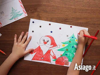 Laboratorio d'illustrazione natalizia per bambini a Gallio