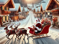 "BABBO NATALE E LA SUA SLITTA" a Canove di Roana - 24 dicembre 2024