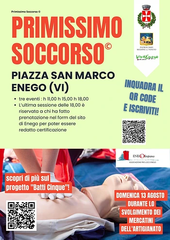 Primissimo soccorso a Enego