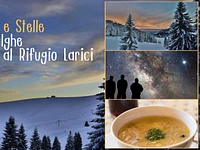 W37 Tramonto e stelle tra le malghe con cena al Rifugio Larici 25 01 26