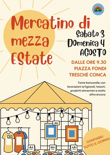 Mercatino di mezz estate tresche conca