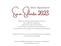 Cenone di San Silvestro 2022 al Ristorante Agriturismo Grüuntaal di Asiago - 31 dicembre 2022