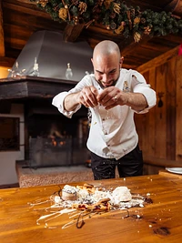 Ein Dessert, das als Kunstwerk geboren wurde