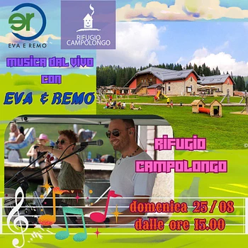 Musica dal vivo con Eva e Remo - 25 agosto 2024