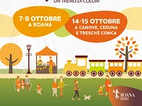 Herbstfest "VERBEN - A Train of Colors" in Roana - 7./8. und 14./15. Oktober 2023