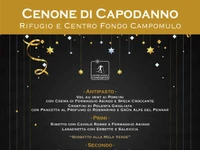 New Year's Eve dinner at the Malga Campomulo Refuge - 31 December 2023