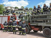 Demonstration and educational activities for the anniversary of the Civil Protection Sette Comuni S.A.T. in Marcesina - Enego, 15 July 2023