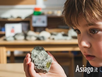 laboratorio creativo con le pietre a gallio