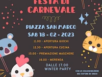 FESTA DI CARNEVALE a Enego - sabato 18 febbraio 2023