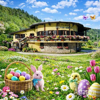 pranzo di pasqua alla baita al fungo