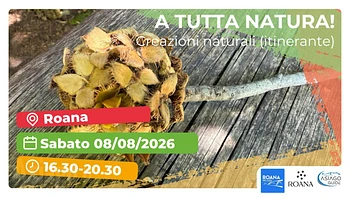 A tutta Natura Laboratorio itinerante al Laghetto di Roana 8 agosto 2026
