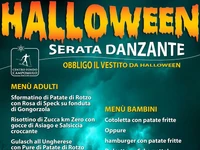 Serata danzante di Halloween 2023 con cena al Rifugio Campomulo