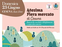 41ª Fiera-mercato di Cesuna di Roana - domenica 23 giugno 2024