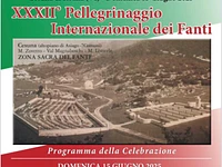 32° Pellegrinaggio Internazionale dei Fanti– Cesuna, domenica 15 giugno 2025
