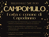Cenone e festa di Capodanno al Rifugio Campomulo - 31 dicembre 2024