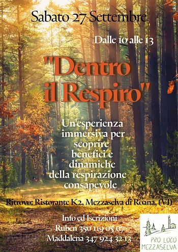dentro il respiro esperienza immersiva a mezzaselv