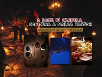 A lume di candela  con cena a Malga Basson | Sabato 28 dicembre 2024 dalle 17.30