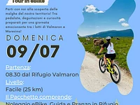 Escursione giro malghe in ebike Valmaron Marcesina