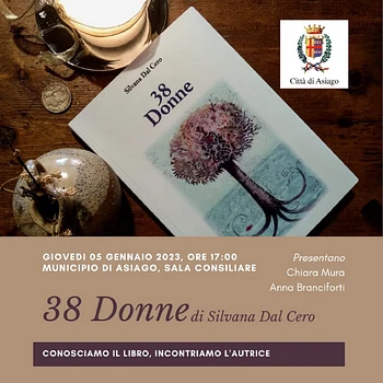 Incontro letterario con Silvana Dal Cero e presentazione libro ad Asiago - 5 gennaio 2023