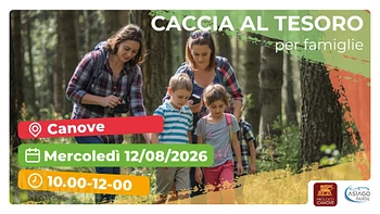 Caccia al tesoro a Canove 12 agosto 2026