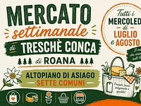 Wochenmarkt – Treschè Conca, Mittwoch, 1. Juli 2026