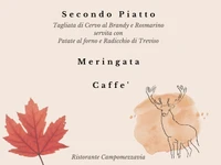 Dinner with venison at the Campomezzavia Restaurant in Asiago-19 November 2022