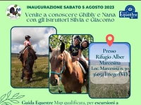 Guida equestre inaugurazione