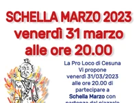 SCHELLA MÄRZ 2023 in Cesuna - Freitag, 31. März 2023