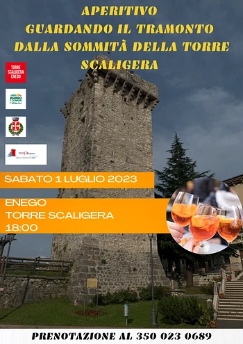 Aperitivo alla Torre Scaligera di Enego