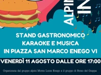 ALPINI IN FESTA a Enego con musica e stand gastronomico - venerdì 11 agosto 2023