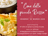 Cena della piccola Russia alla Trattoria Pizzeria Al Fortino di Canove