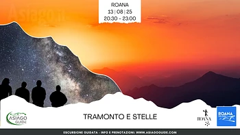 Escursione "Tramonto e Stelle a Roana"