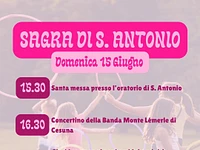 SAGRA DI SANT'ANTONIO – Cesuna, domenica 15 giugno 2025