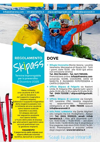 skipass sciare i grandi altipiani 2025 2026