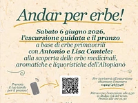 Andar per Erbe a Malga Col del Vento 6 giugno 2026