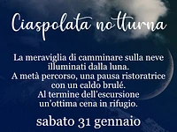 Nächtliches Schneeschuhwandern mit Abendessen in der Campolongo-Hütte - Samstag, 31. januar 2026