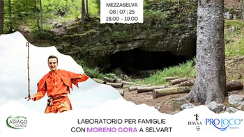 Laboratorio per famiglie con Moreno Cora a SelvArt