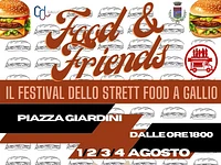 GALLIO FOOD & FRIENDS - Street Food, DJ-Set und Bier in Gallio, vom 1. bis 4. August 2024