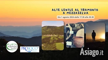 Escursione al tramonto tra le contrade di Mezzaselva