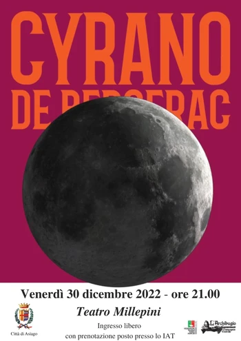 Spettacolo teatrale Cyrano de Bergerac con la Compagnia L’Archibugio ad Asiago - 30 dicembre 2022