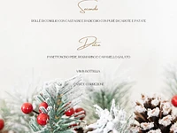 Menu Pranzo di Natale 2025 Ristorante Des Alpes Asiago