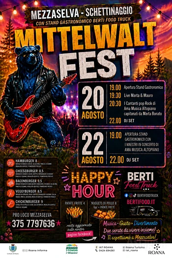 mittelwalt fest 2026 a mezzaselva di roana