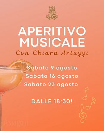 Aperitivo musicale con Chiara Artuzzi all'Asiago Sporting Hotel