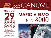 Mario Vielmo tells "I miei 8000". Bintar Zait 2022 in Canove di Roana - 29 December 2022