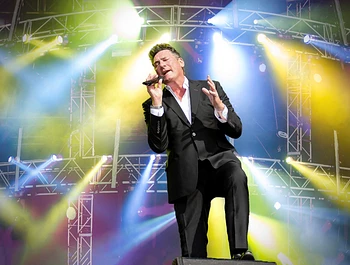 Tony Hadley in concerto ad Asiago agosto 2024 - ph martin shaw