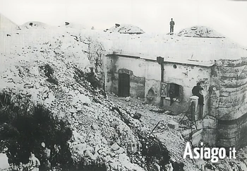 Forte Verena immagine storica Grande Guerra